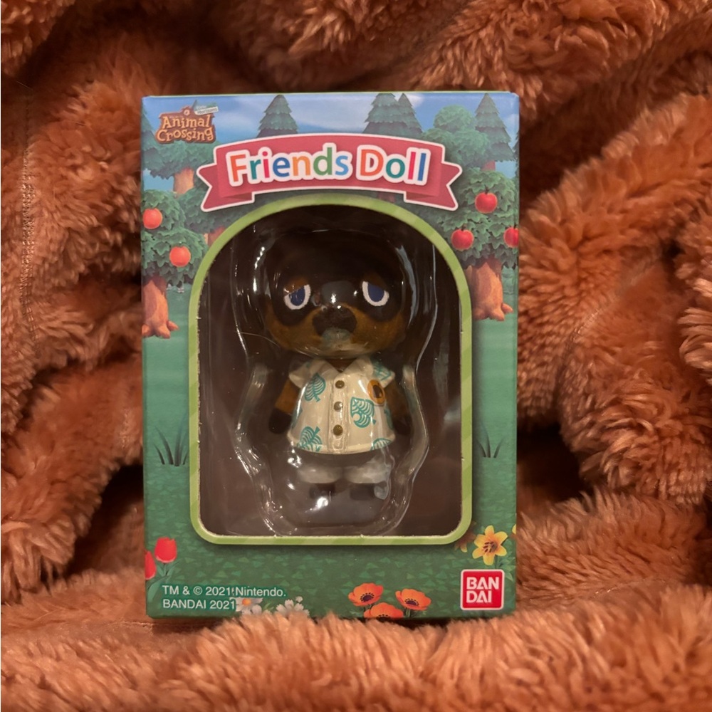 Animal Crossing Collectible Flocked “Friends Doll” Tom Nook